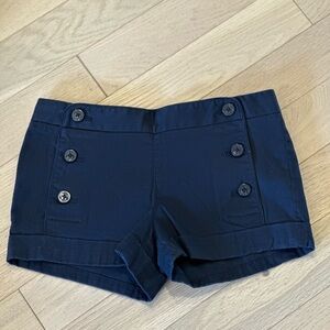 Aritzia (Talula) Navy Blue Women's Shorts (size 0)